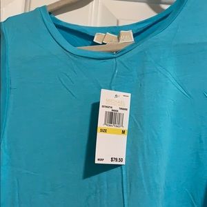 Blue Michael Kors tank top